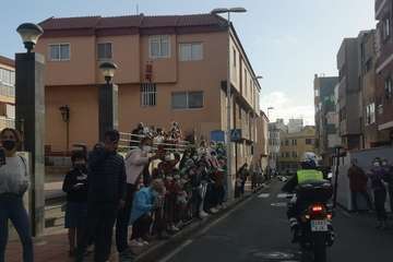 La magia de los Reyes de Oriente se pasea por la costa y el casco urbano de Telde/TA